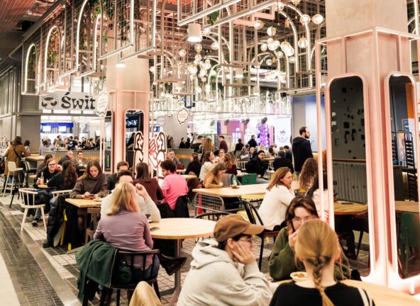 Food Hall Stary Browar z międzynarodowym wyróżnieniem dla przestrzeni gastronomicznej