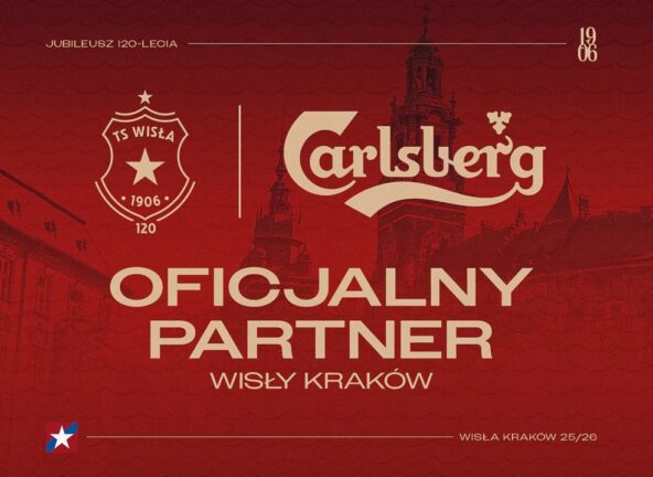 Carlsberg nawiązuje współpracę z Wisłą Kraków