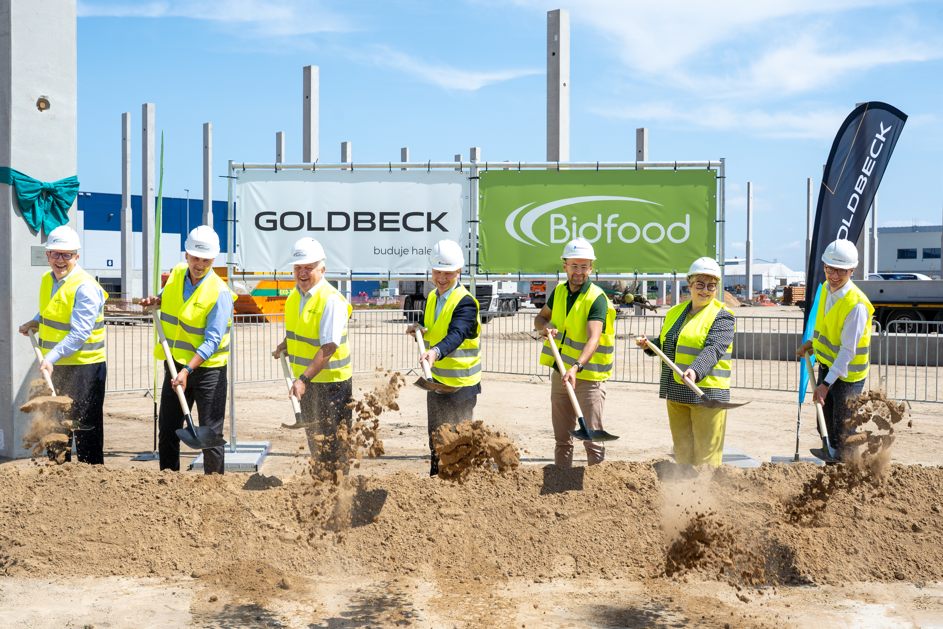 Bidfood rozpoczął budowę hali mroźniczo-chłodniczej w Bydgoszczy